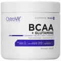 BCAA + Glutamine Powder - Неовкусен 200 гр | OstroVit BCAA + Glutamine Powder - Неовкусен 200 гр | OstroVit
