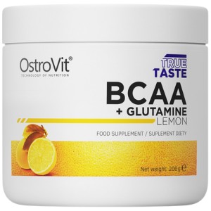 BCAA + Glutamine Powder - Лимон 200 гр | OstroVit