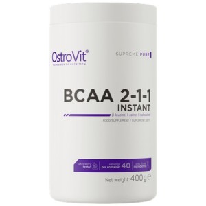 BCAA 2:1:1 Instant Powder - Неовкусен 400 гр | OstroVit