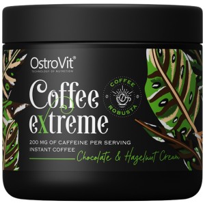 Coffee Extreme Flavored Instant Coffee - Шоколад с лешник 150 гр | OstroVit