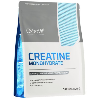 Creatine Monohydrate Powder - Неовкусен 500 гр | OstroVit