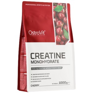 Creatine Monohydrate Powder - Череша 1000 гр | OstroVit