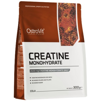 Creatine Monohydrate Powder - Кола 300 гр | OstroVit