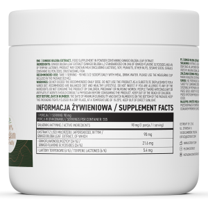 Ginkgo Biloba Extract Powder 50 гр | OstroVit