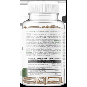 Ginkgo Biloba 120 мг 120 веге капсули | OstroVit