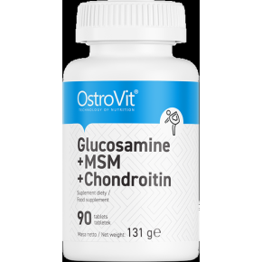 Glucosamine + MSM + Chondroitin 90 таблетки | OstroVit
