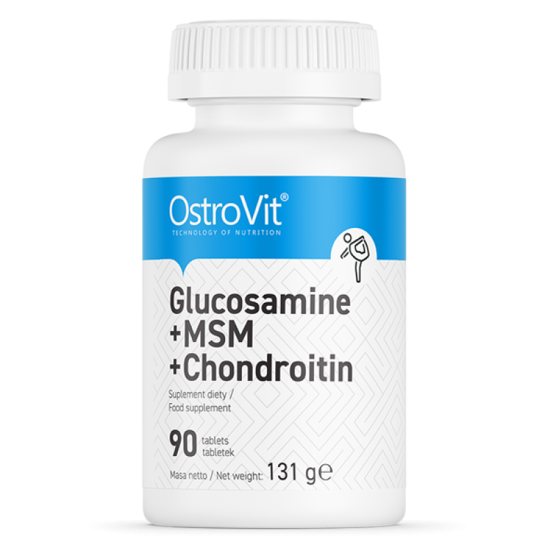 Glucosamine + MSM + Chondroitin 90 таблетки | OstroVit