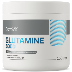 Glutamine 5000 150 капсули | OstroVit Glutamine 5000 150 капсули | OstroVit