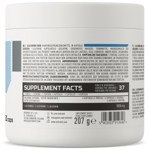 Glutamine 5000 150 капсули | OstroVit Glutamine 5000 150 капсули | OstroVit