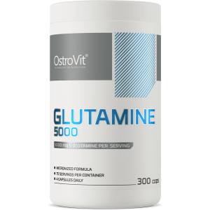 Glutamine 5000 300 капсули | OstroVit Glutamine 5000 300 капсули | OstroVit