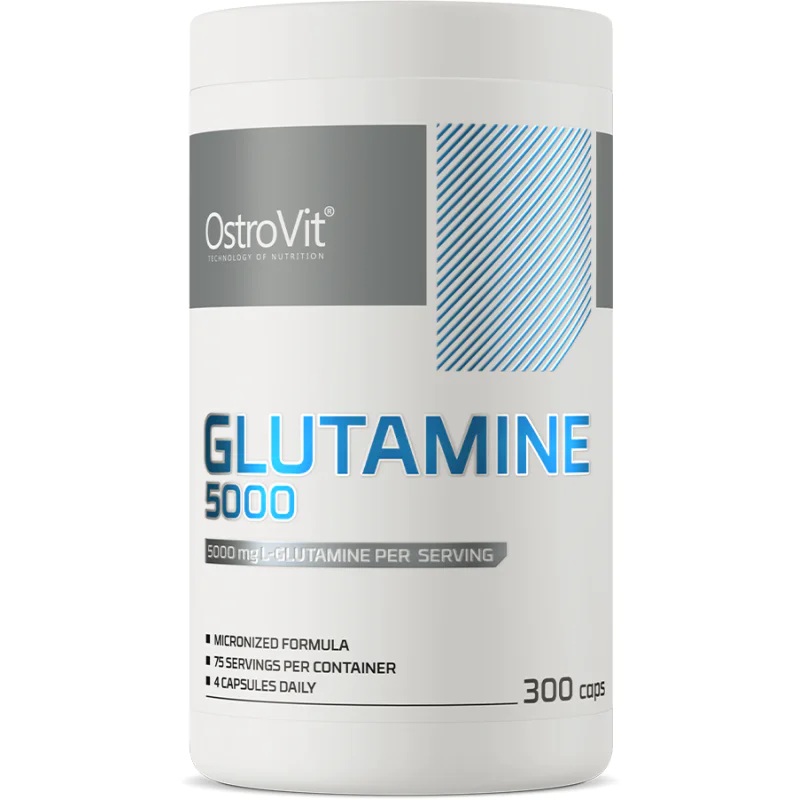 Glutamine 5000 300 капсули | OstroVit Glutamine 5000 300 капсули | OstroVit