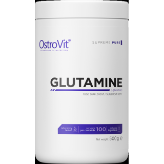 Glutamine Powder 500 гр | OstroVit Действа антикатаболно върху клетките Подобрява ресинтеза на мускулен гликоген Намалява значително времето за регенерация след тежки тренировки Подпомага имунната система Glutamine Powder 500 гр | OstroVit Действа антикат