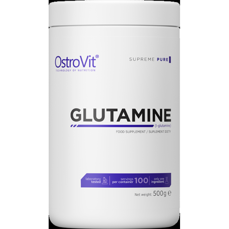 Glutamine Powder 500 гр | OstroVit Glutamine Powder 500 гр | OstroVitДейства антикатаболно върху клетките
Подобрява ресинтеза на мускулен гликоген
Намалява значително времето за регенерация след тежки тренировки
Подпомага имунната система и ч Glutamine Powder 500 гр | OstroVit Действа антикатаболно върху клетките Подобрява ресинтеза на мускулен гликоген Намалява значително времето за регенерация след тежки тренировки Подпомага имунната система Glutamine Powder 500 гр | OstroVit Действа антикат