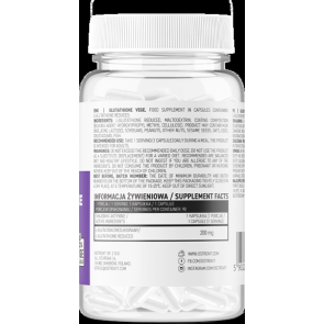 Glutathione 200 мг 90 веге капсули | OstroVit