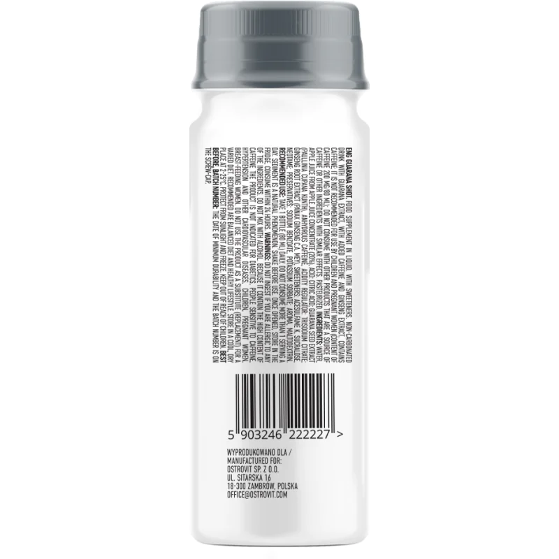 Guarana Shot 20x80 мл | OstroVit Guarana Shot 20x80 мл | OstroVit