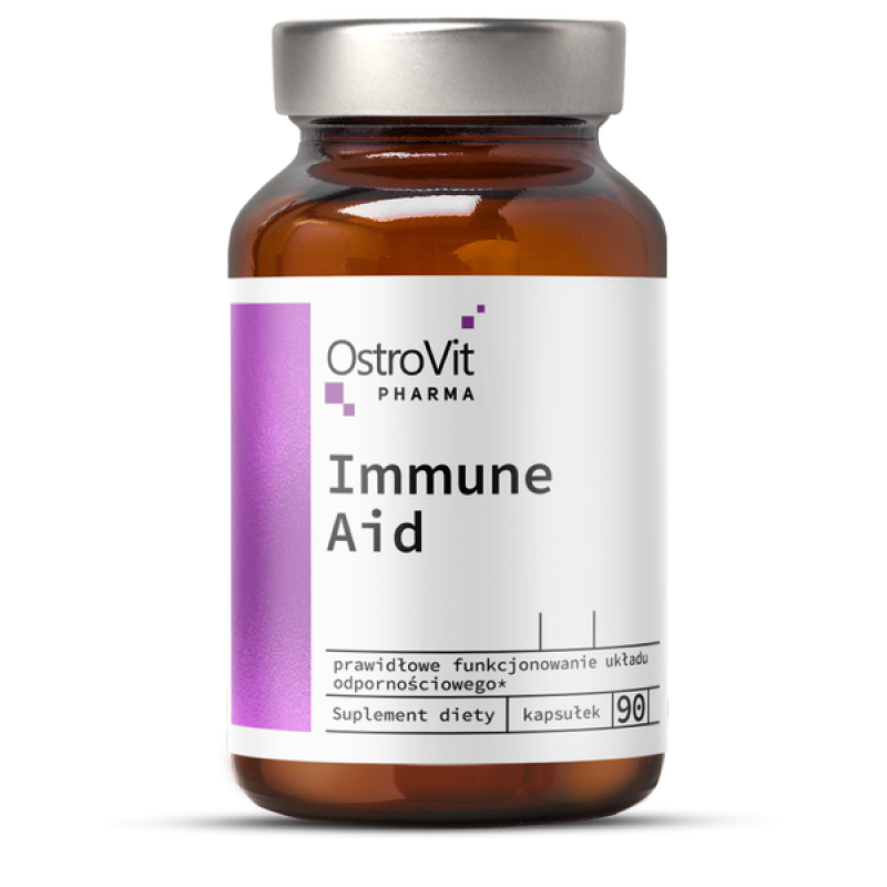 Imune Aid 90 капсули | OstroVit  Напълно естествен продукт Поддържа антибактериален и антивирусен имунитет на огранизма За здраве и дълголетие Грижи се за силната имунна система Immune Aid Добавка Imune Aid 90 капсули | OstroVit  Напълно естествен продукт