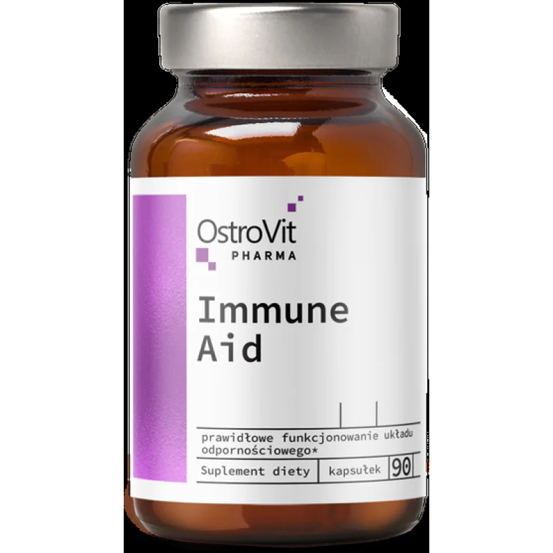 Imune Aid 90 капсули | OstroVit  Напълно естествен продукт Поддържа антибактериален и антивирусен имунитет на огранизма За здраве и дълголетие Грижи се за силната имунна система Immune Aid Добавка Imune Aid 90 капсули | OstroVit  Напълно естествен продукт