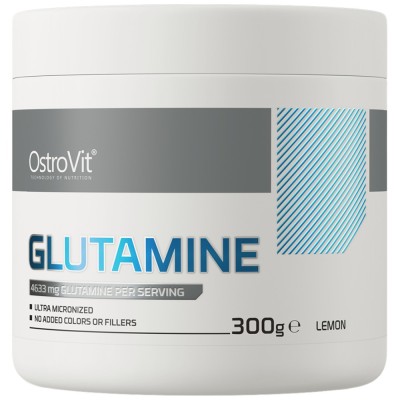 Glutamine Powder - Лимон 300 гр | OstroVit