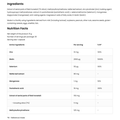 Healthy Nails 30 капсули | OstroVit