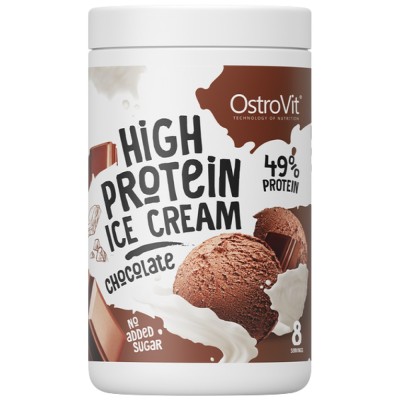 High Protein Ice Cream - Шоколад 400 гр | OstroVit