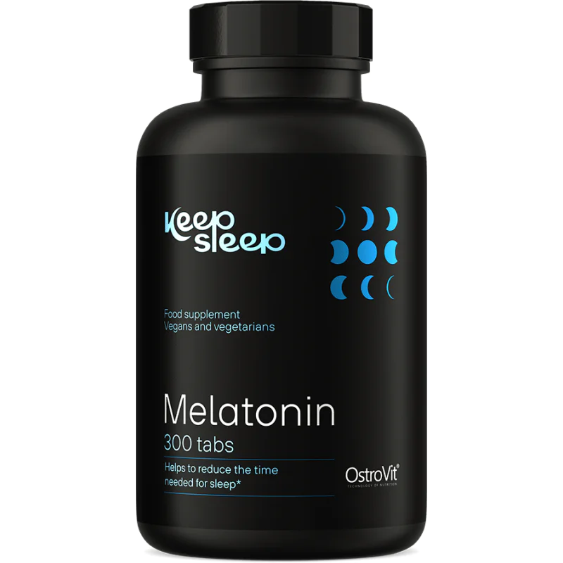 Keep Sleep Melatonin 1 мг 300 таблетки | OstroVit Keep Sleep Melatonin 1 мг 300 таблетки | OstroVit