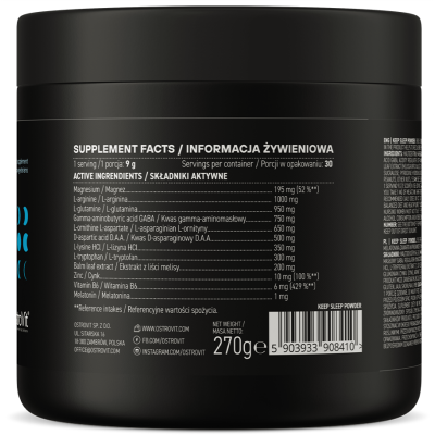 Keep Sleep Powder 270 гр | OstroVit