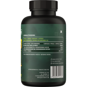 KEEZA Omega 3 Ultra 120 гел-капсули | OstroVit