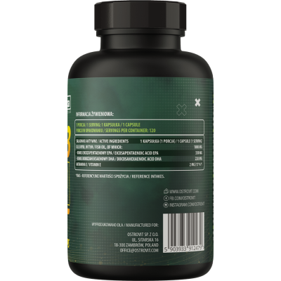 KEEZA Omega 3 Ultra 120 гел-капсули | OstroVit