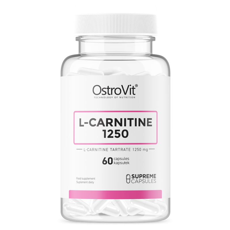 L-Carnitine 1250 мг 60 капсули | OstroVit