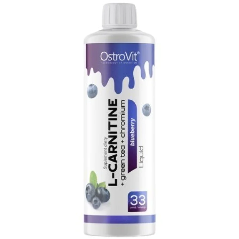 L-Carnitine Liquid + Green Tea & Chromium 500 мл | OstroVit L-Carnitine Liquid + Green Tea & Chromium 500 мл | OstroVit