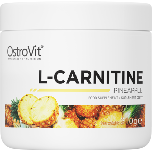 L-Carnitine Tartrate Powder Pineaplle Flavor 210 гр | OstroVit L-Carnitine Tartrate Powder Pineaplle Flavor 210 гр | OstroVit