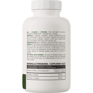 L-Theanine + L-Tyrosine 90 капсули | OstroVit