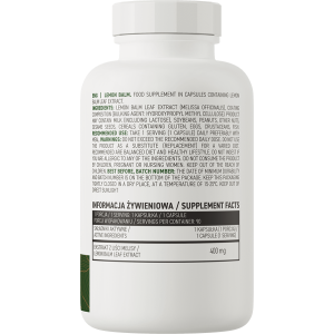 Lemon Balm 90 капсули | OstroVit