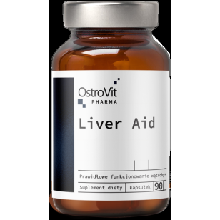 Liver Aid 90 капсули | OstroVit Изцяло естествен продукт Подобрява чернодробната функция Поддържа функции за детоксикация на черни дроб Liver Aid Хапчета за Черен Дроб на капсули е на топ цена от OstroVit Liver Aid 90 капсули | OstroVit Изцяло естествен п