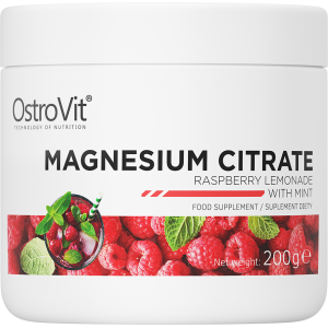 Magnesium Citrate Powder Flavored 200 гр | OstroVit Magnesium Citrate Powder Flavored 200 гр | OstroVit