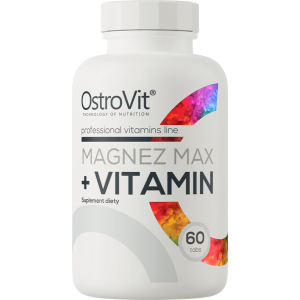 Magnez MAX + Vitamin 60 таблетки | OstroVit