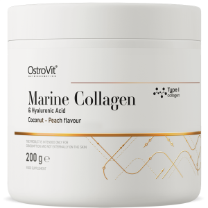 Marine Collagen & Hyaluronic Acid Powder 200 гр | OstroVit