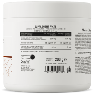 Marine Collagen & Hyaluronic Acid Powder 200 гр | OstroVit