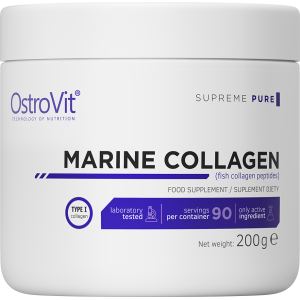 Marine Collagen Powder - Касис 200 гр | OstroVit