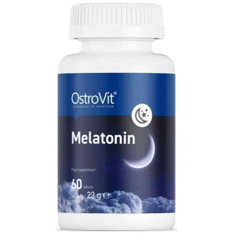 Melatonin 1 мг 60 таблетки | OstroVit Melatonin 1 мг 60 таблетки | OstroVit