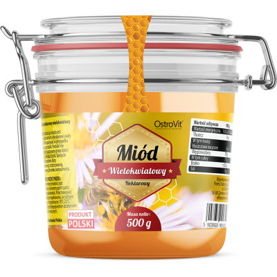 Natural Multiflower Honey 500 гр | OstroVit