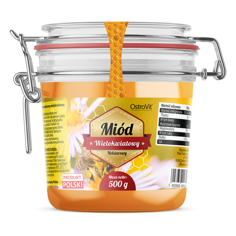 Natural Multiflower Honey 500 гр | OstroVit