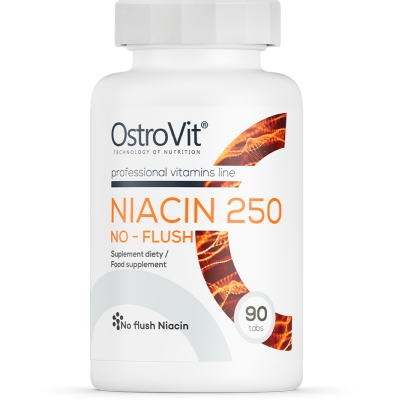 Niacin 250 No-Flush 90 таблетки | OstroVit