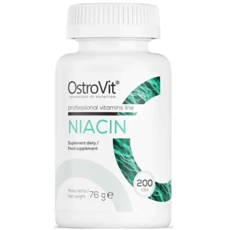 Niacin 200 таблетки | OstroVit Niacin 200 таблетки | OstroVit