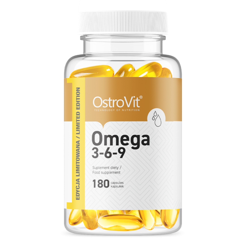 Omega 3-6-9 180 капсули | OstroVit