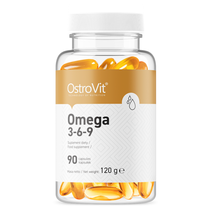 Omega 3-6-9 90 капсули | OstroVit  Изцяло натурален продукт Стимулира сърдечното здраве Регулира нивата на лошия холестерол Грижи се за здравето на мозъка Омега 3-6-9 на дражета е на хит цена Omega 3-6-9 90 капсули | OstroVit  Изцяло натурален продукт Сти