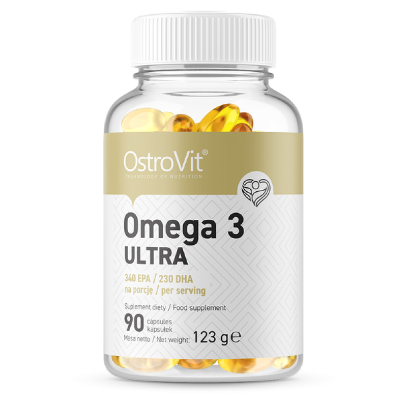 Omega 3 Ultra 90 капсули | OstroVit