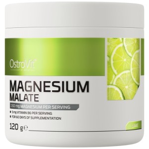 Magnesium Malate Powder 150 мг - Лайм 120 гр | OstroVit