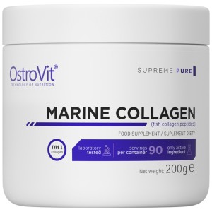 Marine Collagen Powder - Неовкусен 200 гр | OstroVit