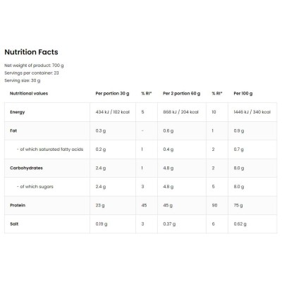 Micellar Casein - Ванилия 700 гр | OstroVit
